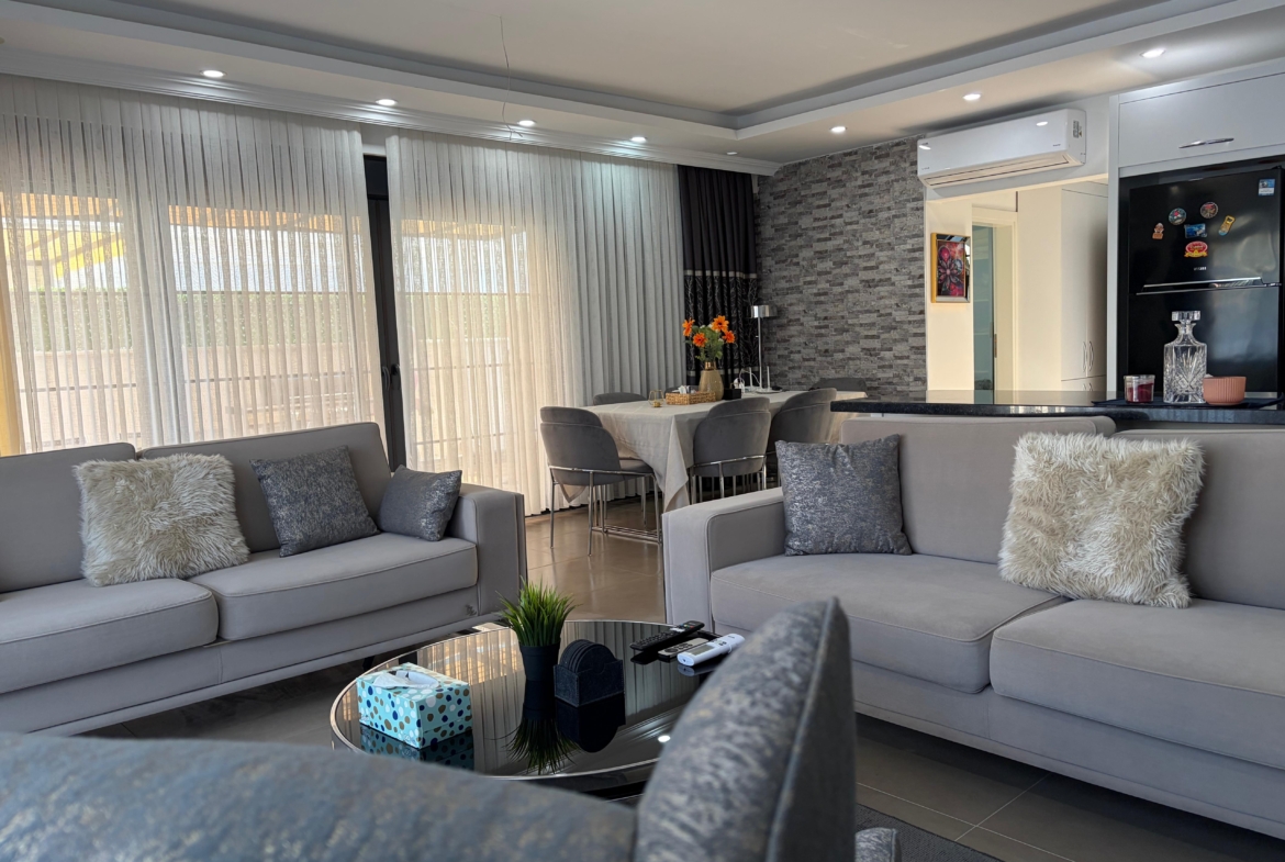 Fully Furnished 3+1  Private Luxury Villa