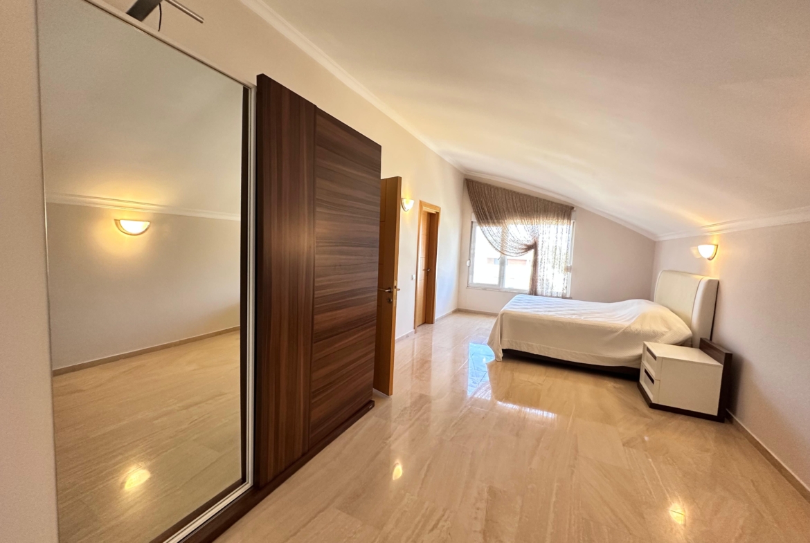 3+1 Duplex Apartment Fully Furnished For Sale