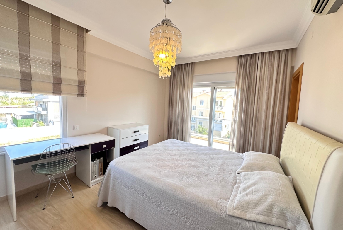 3+1 Duplex Apartment Fully Furnished For Sale