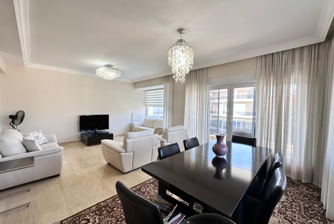 3+1 Duplex Apartment Fully Furnished For Sale